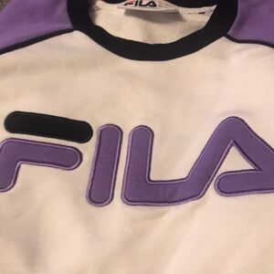 New with tags  Fila sweatshirt , original price 60.00 , sale 18